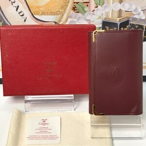 Cartier Must Line 6-Key Holder Case 😍♥️